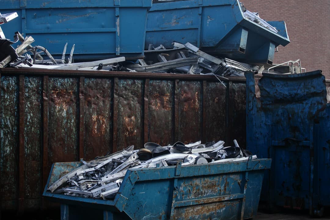 odpady metalowe do recyklingu